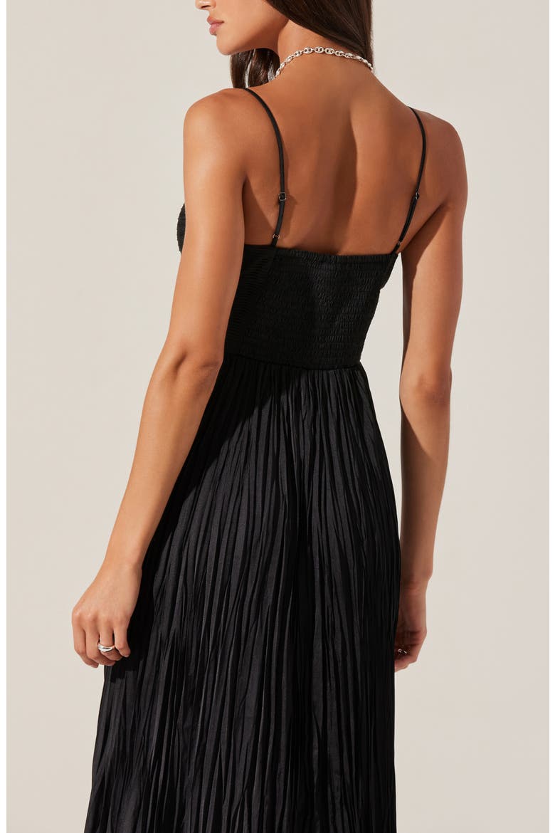 Maeve Midi Dress, Alternate, color, BLACK