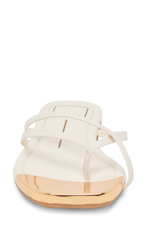 Dolce Vita Laguna Flip Flop In Off White Stella