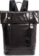 Treasure 
Bond Remy Glazed Leather Backpack