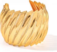 Laminar Jewelry Flow Edgy Cuff Bracelet