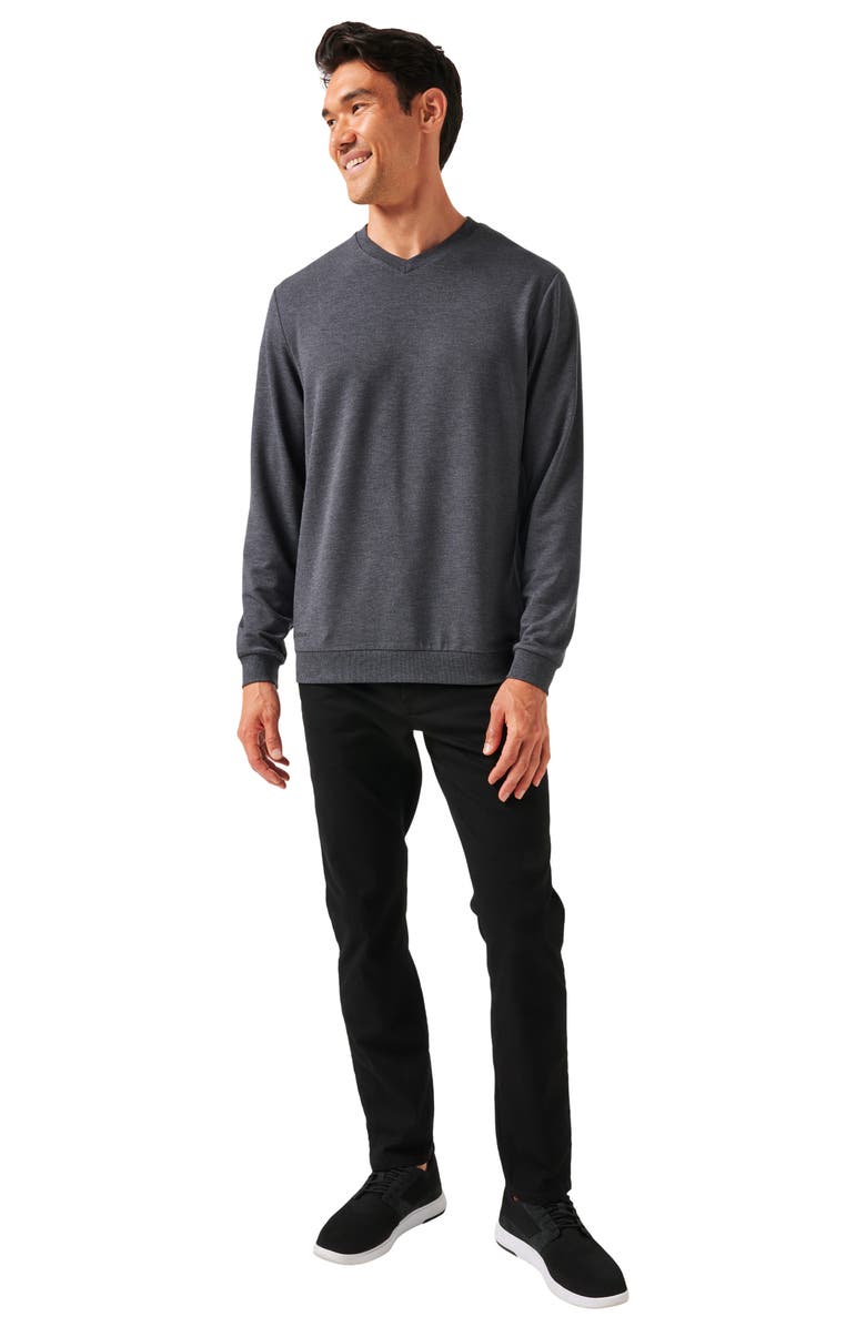 TravisMathew Amenities V-Neck Sweatshirt, Alternate, color, 