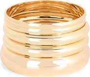NATASHA 5-Pack Bangle Bracelets