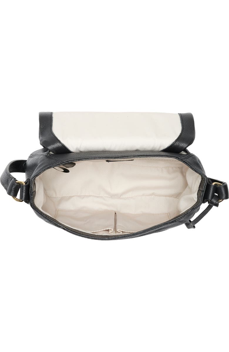 AIMEE Cannes Flap Crossbody Bag, Alternate, color, Black