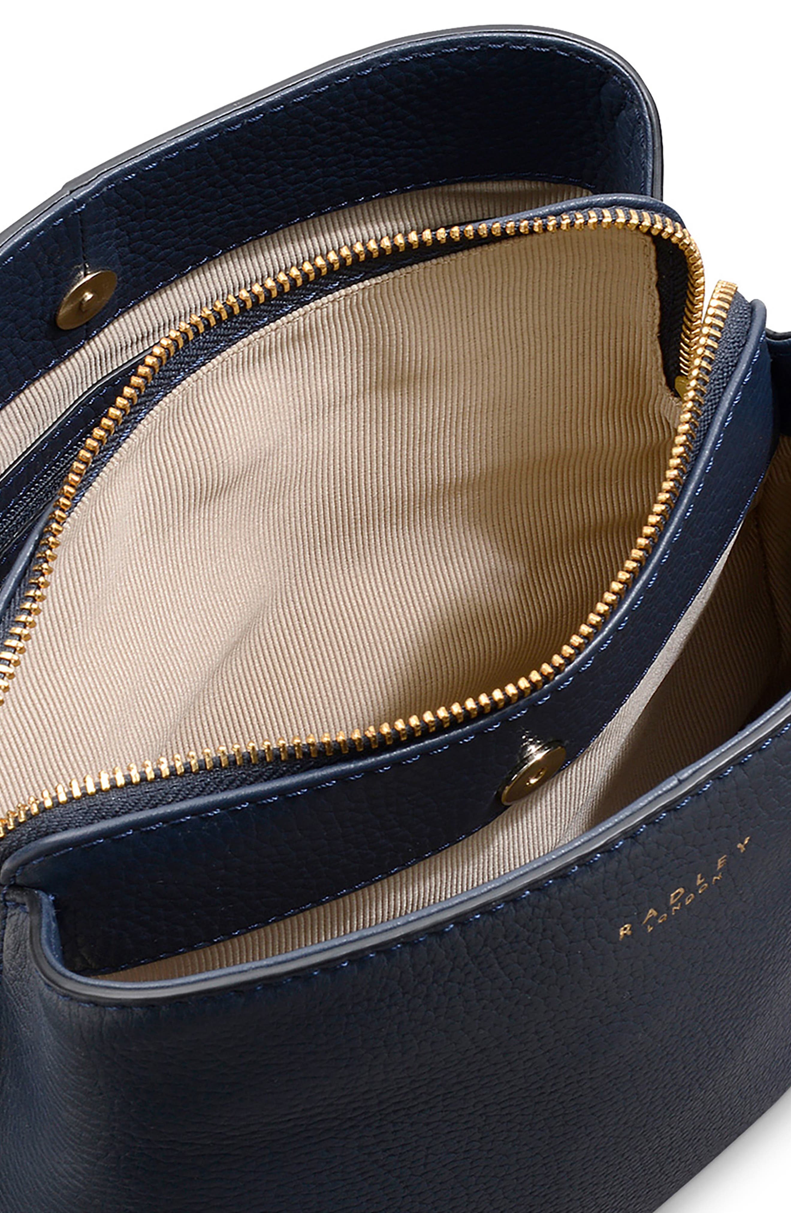 Radley Dukes Place Medium Compartment Crossbody Bag, Alternate, color, Ink