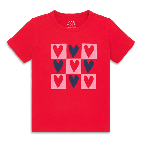 Kids Rainbow Candy Hearts Tee (Toddler, Little Kid, Big Kid)