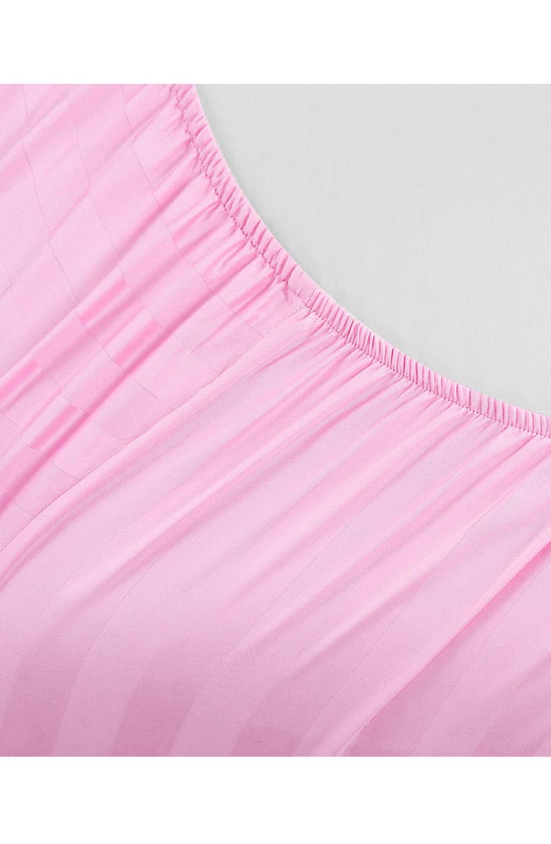 Juicy Couture Royal Dreams 300 Thread Count Sateen Sheet Set, Alternate, color, Pink
