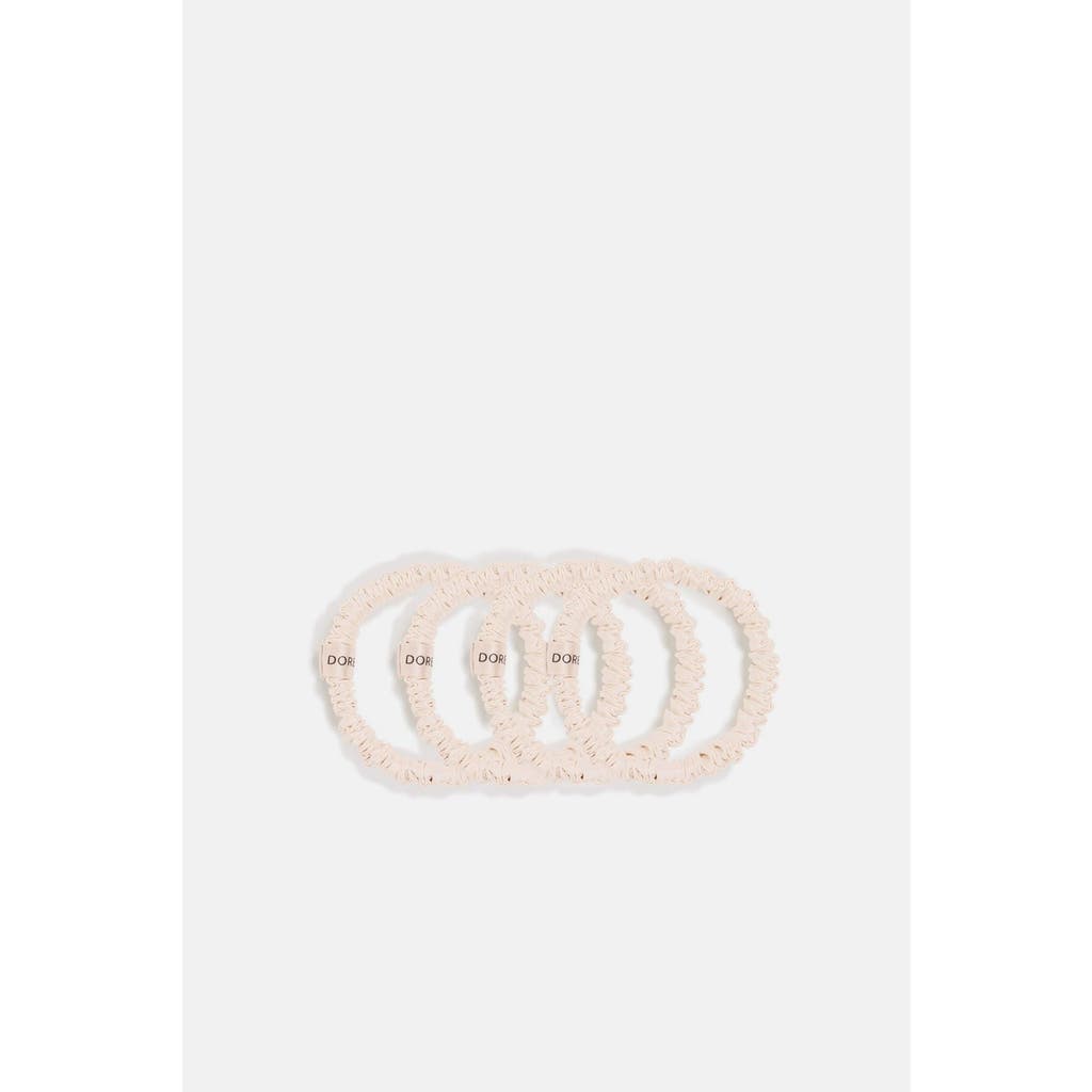 Dore & Rose Scrunchie Set 1cm In Gold
