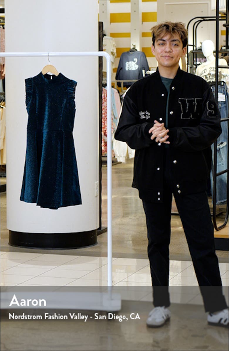 Kids' Glitter Skater Dress, sales video thumbnail