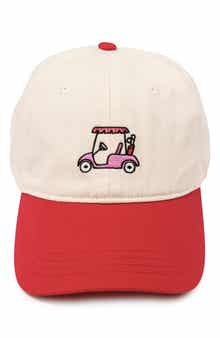 Golf Cart Embroidered Baseball Cap
