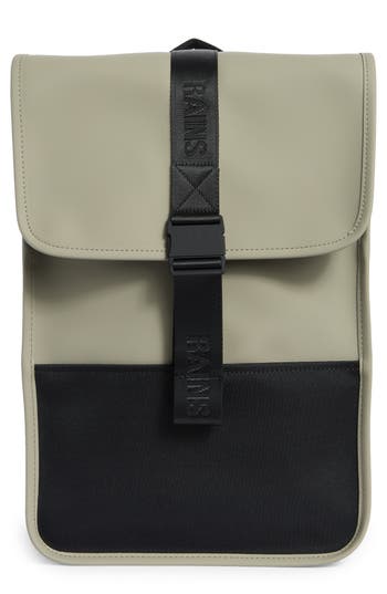 Rains Trail Waterproof Backpack Mini In Neutral