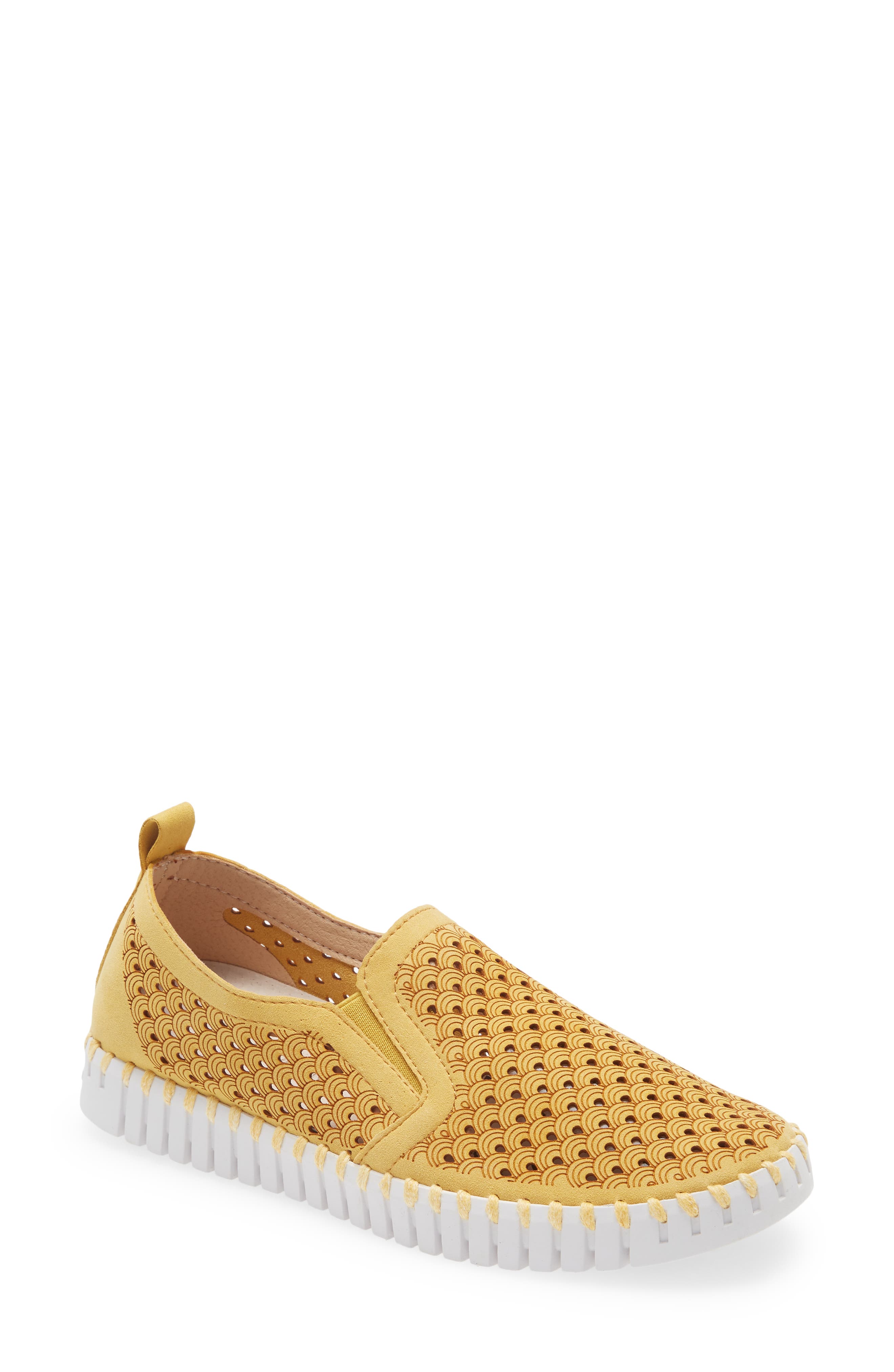 Tulip Slip-On Sneaker, Main, color, GOLDEN ROD