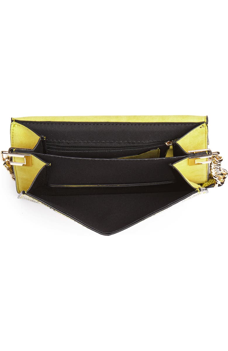 Topshop Selina Snake Effect Crossbody Bag, Alternate, color,
