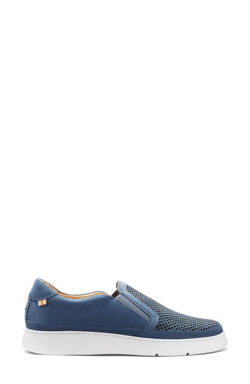 Samuel Hubbard Laguna Sneaker In Steel Blue Nubuck