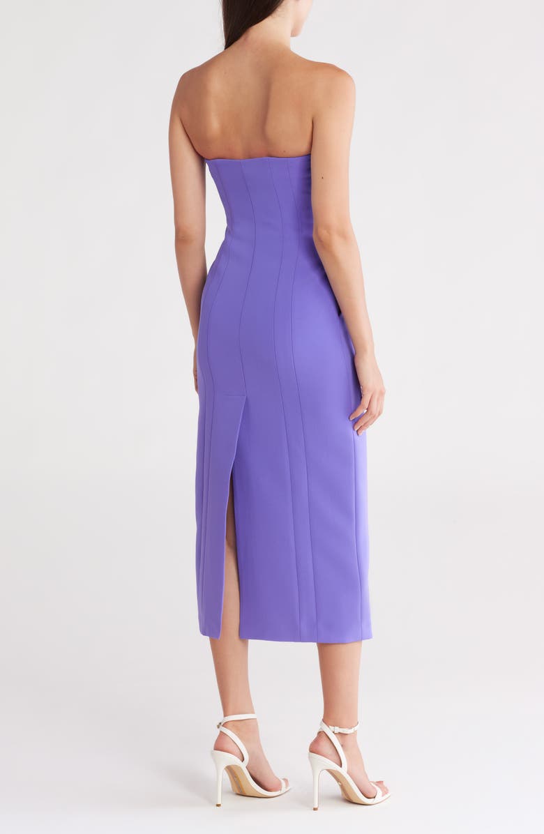 Elizabeth Strapless Midi Dress