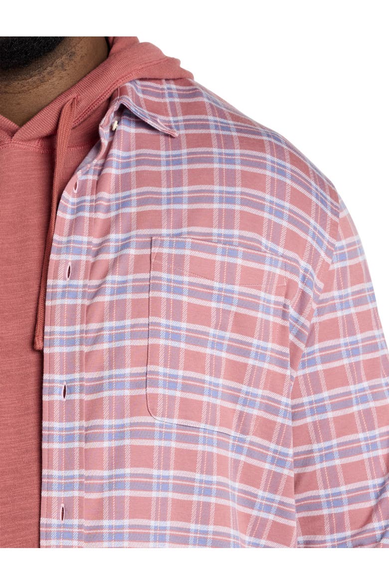 Coastline Sport Shirt, Alternate, color, RIVER ROSE PLAID