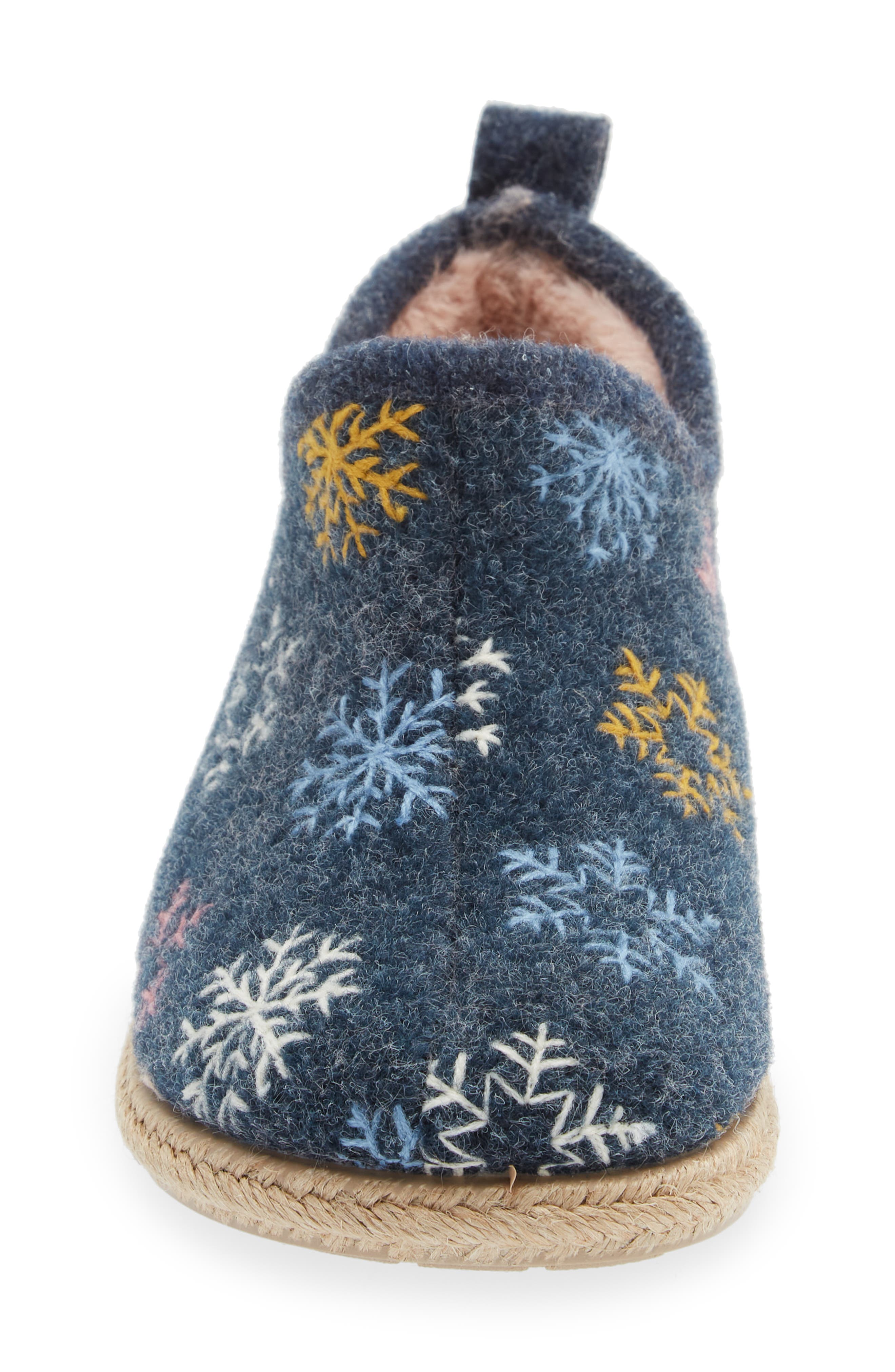 Duna Wool Blend Slipper, Alternate, color, NAVY