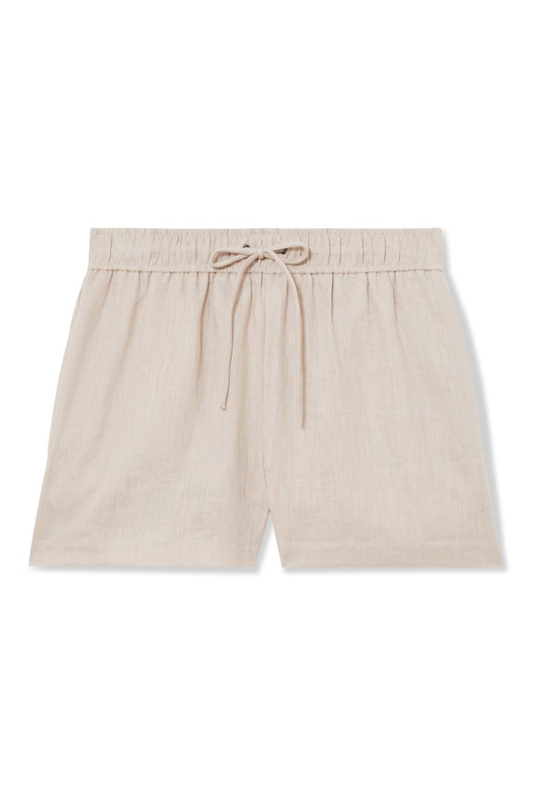Willow Linen Blend Drawstring Pants, Alternate, color, WILLOWNEUTRAL