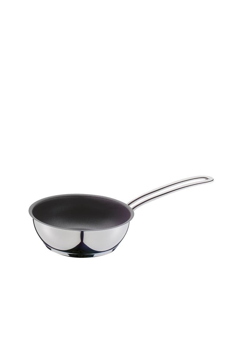 Capri Fry Pan, Non-Stick, 5.5-Inch Diameter, Main, color, Silver
