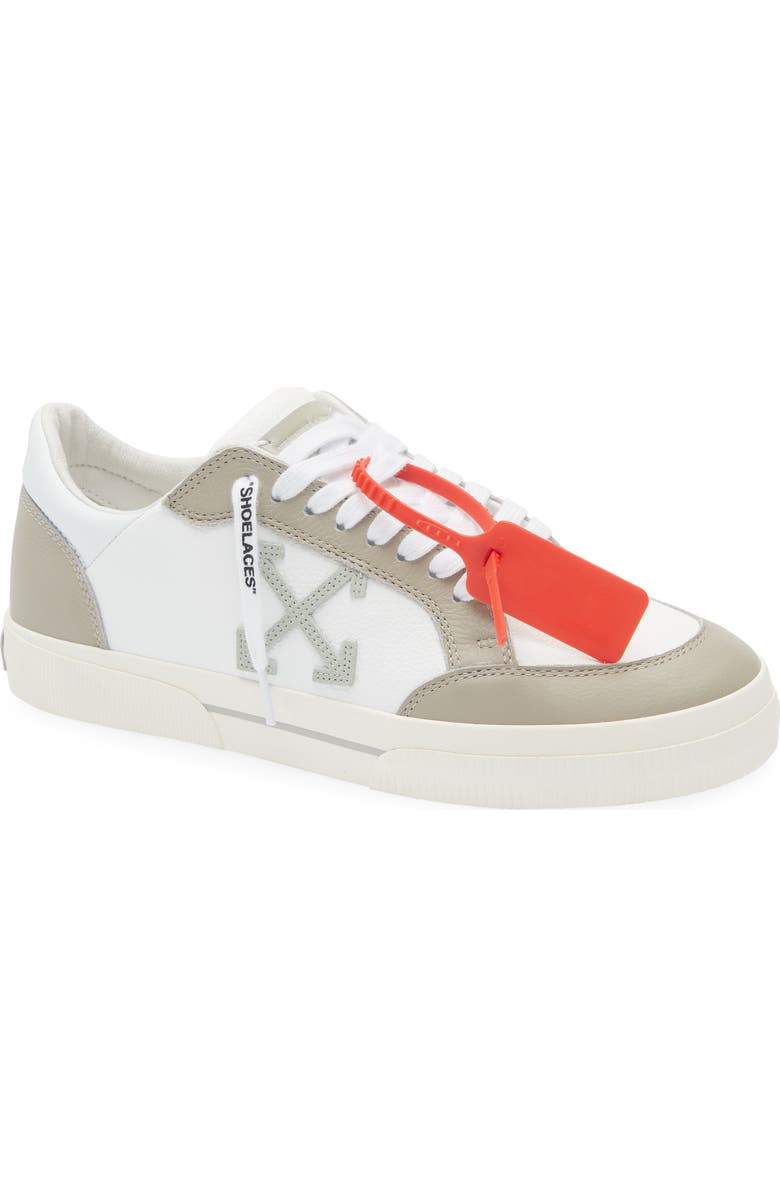 Off-White Low Vulcanized Sneaker, Main, color, White - Sage