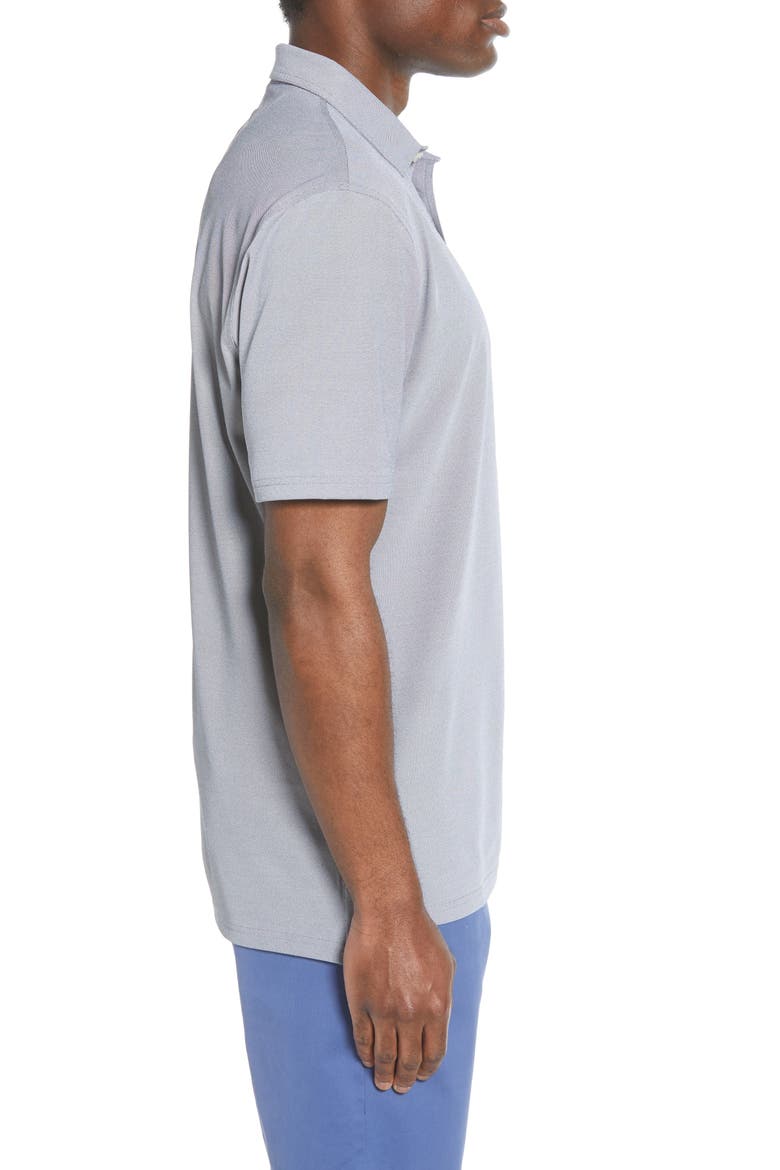 Mashie Classic Fit Prep-Formance Piqué Polo, Alternate, color, HEATHER BLACK