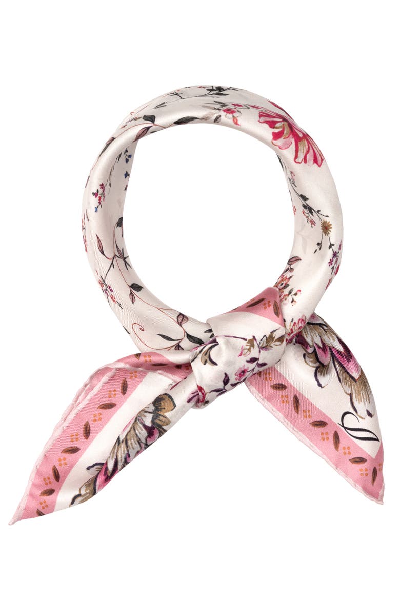 Jenna - Silk Bandana, Alternate, color, Pink