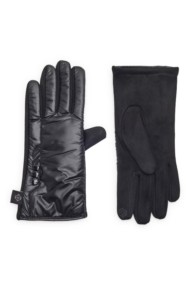 Tech Gloves, Main, color, BLACK