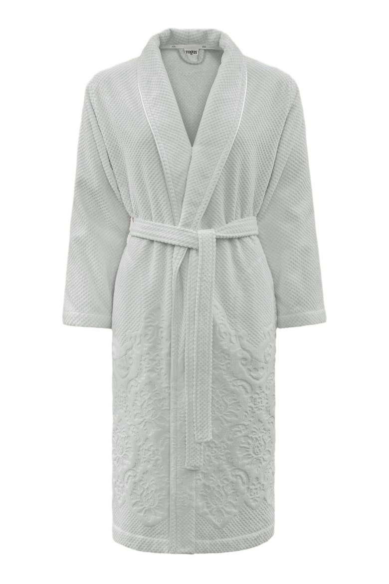 Michelle Women's Bathrobe, Alternate, color, Grey