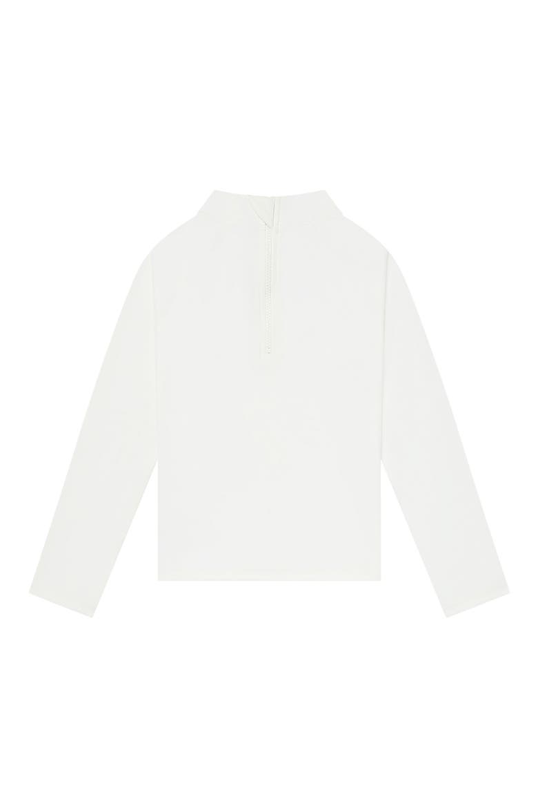 Kids' Long Sleeve Rashguard, Alternate, color, WHITE