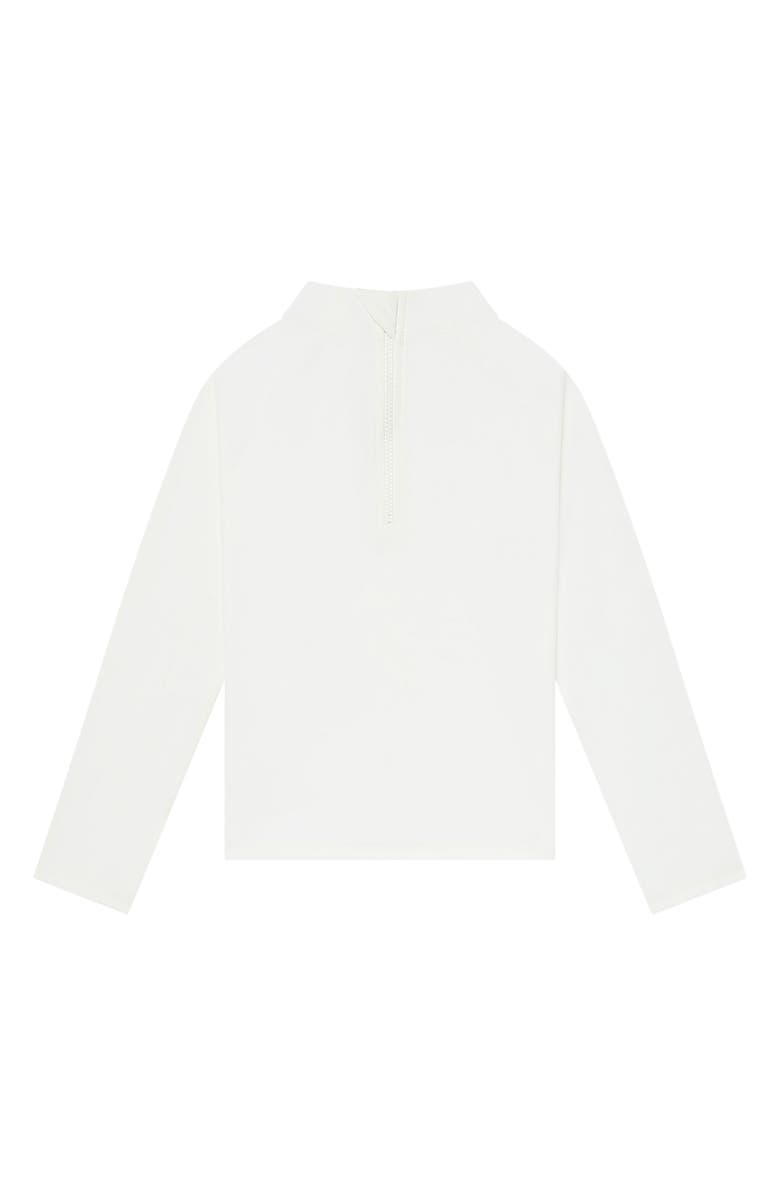 Boardies Kids' Long Sleeve Rashguard, Alternate, color, White