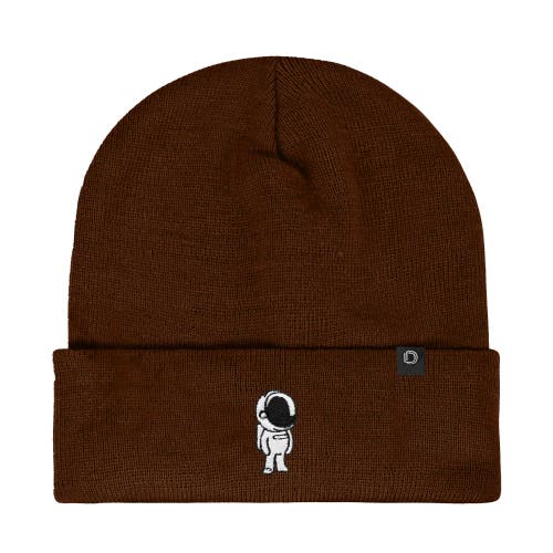 Dalix Astronaut Beanie In Brown