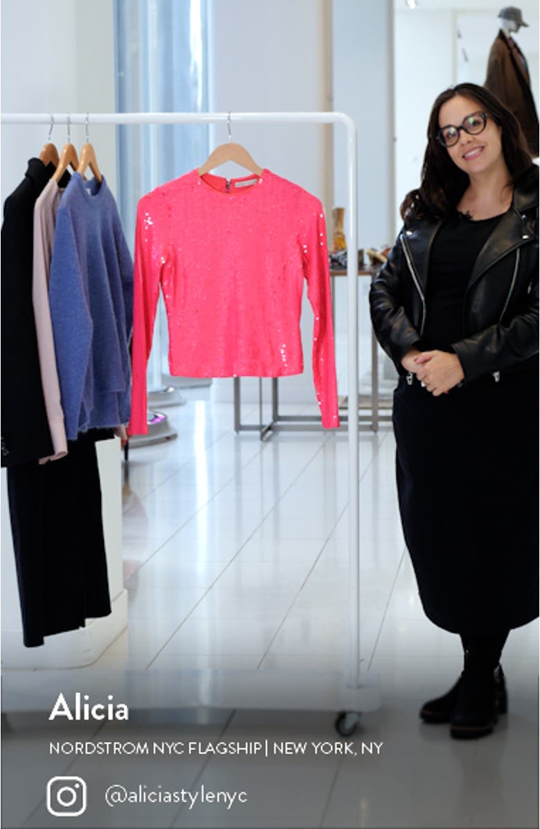 Delaina Sequin Top, sales video thumbnail