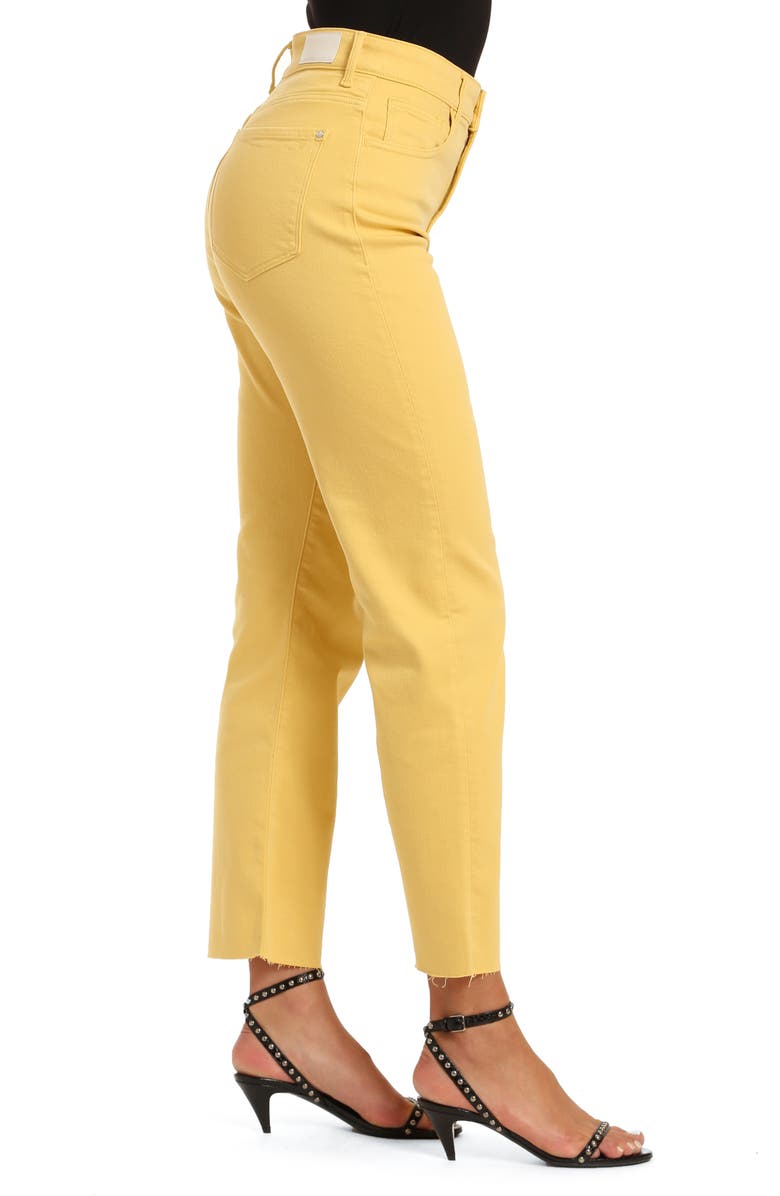 Mavi Jeans Barcelona High Waist Raw Hem Wide Leg Jeans, Alternate, color, 