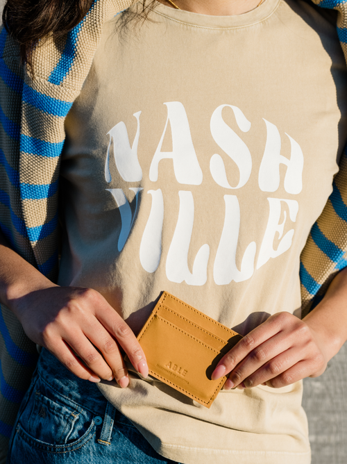 Able Alem Wallet In Cognac