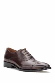 VINTAGE FOUNDRY Pence Cap Toe Leather Oxford