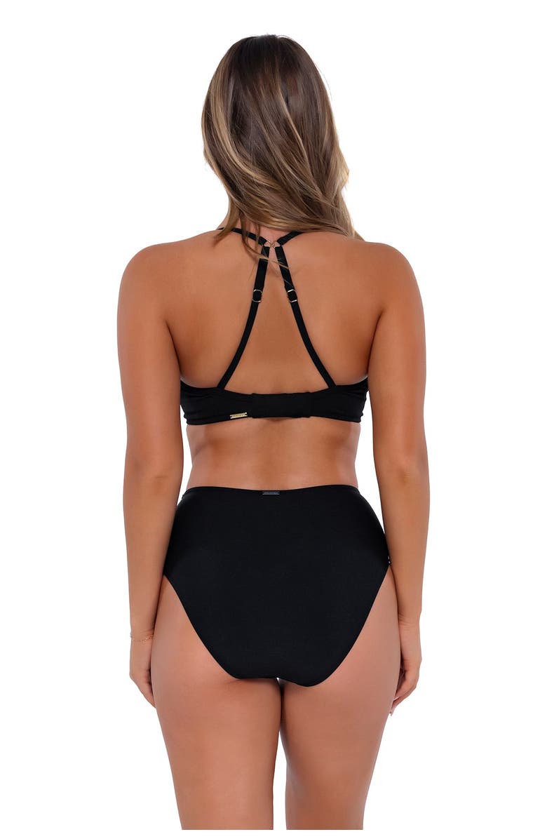 Sunsets High Road Bottom Bikini Swim Bottoms, Main, color, Black