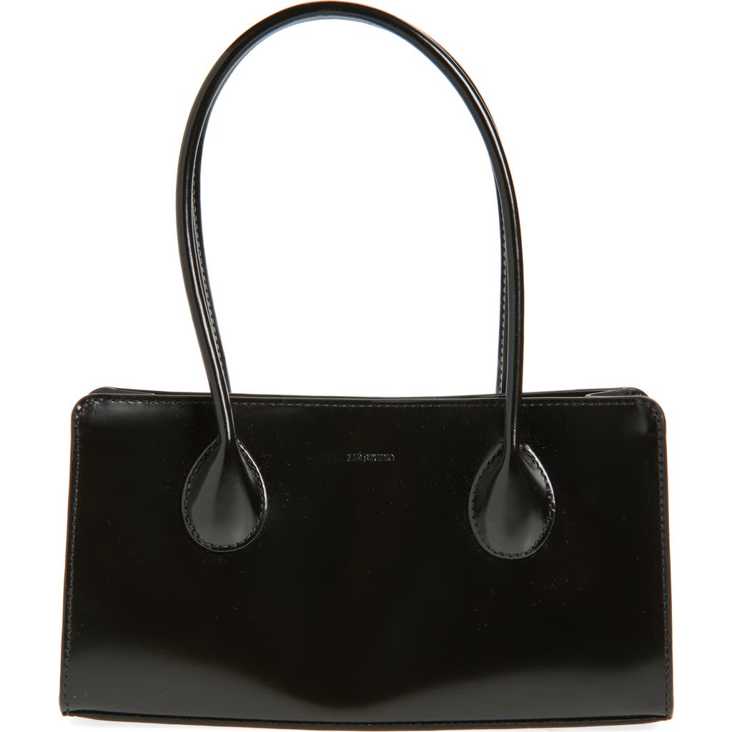 Lie Studio Lié Studio The Lou Top Handle Bag In Black