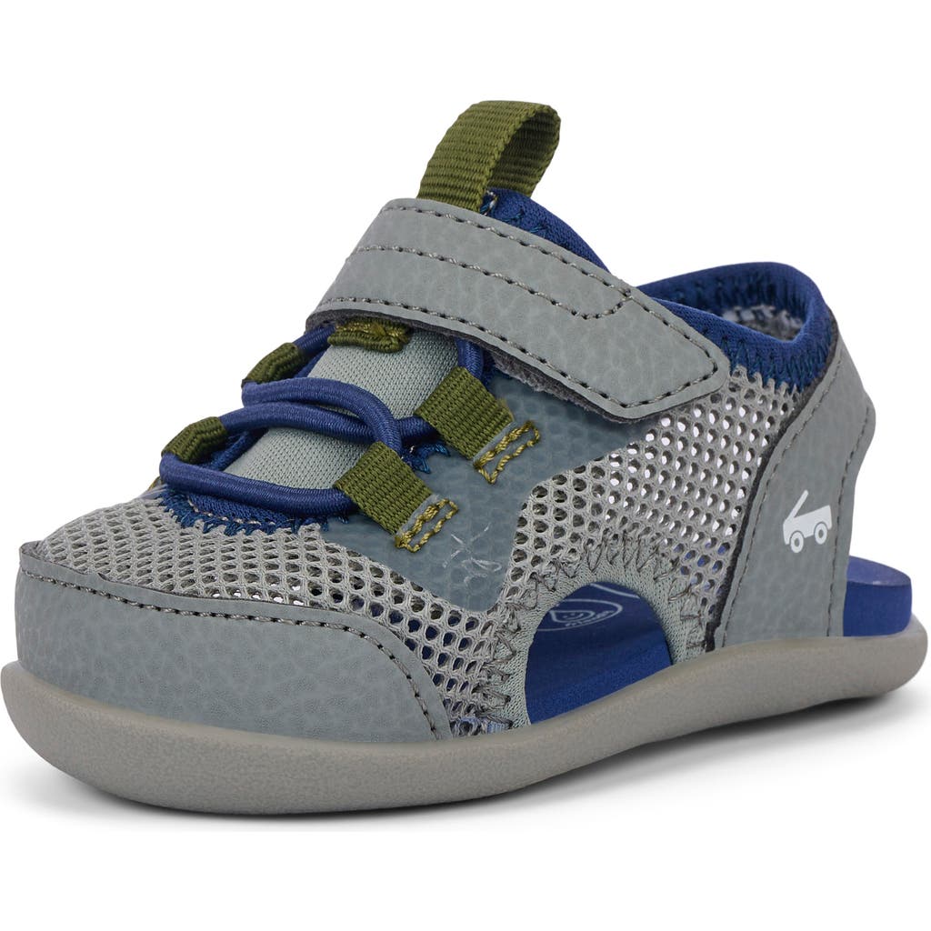 See Kai Run Mini Aven Water Friendly Sandal In Gray
