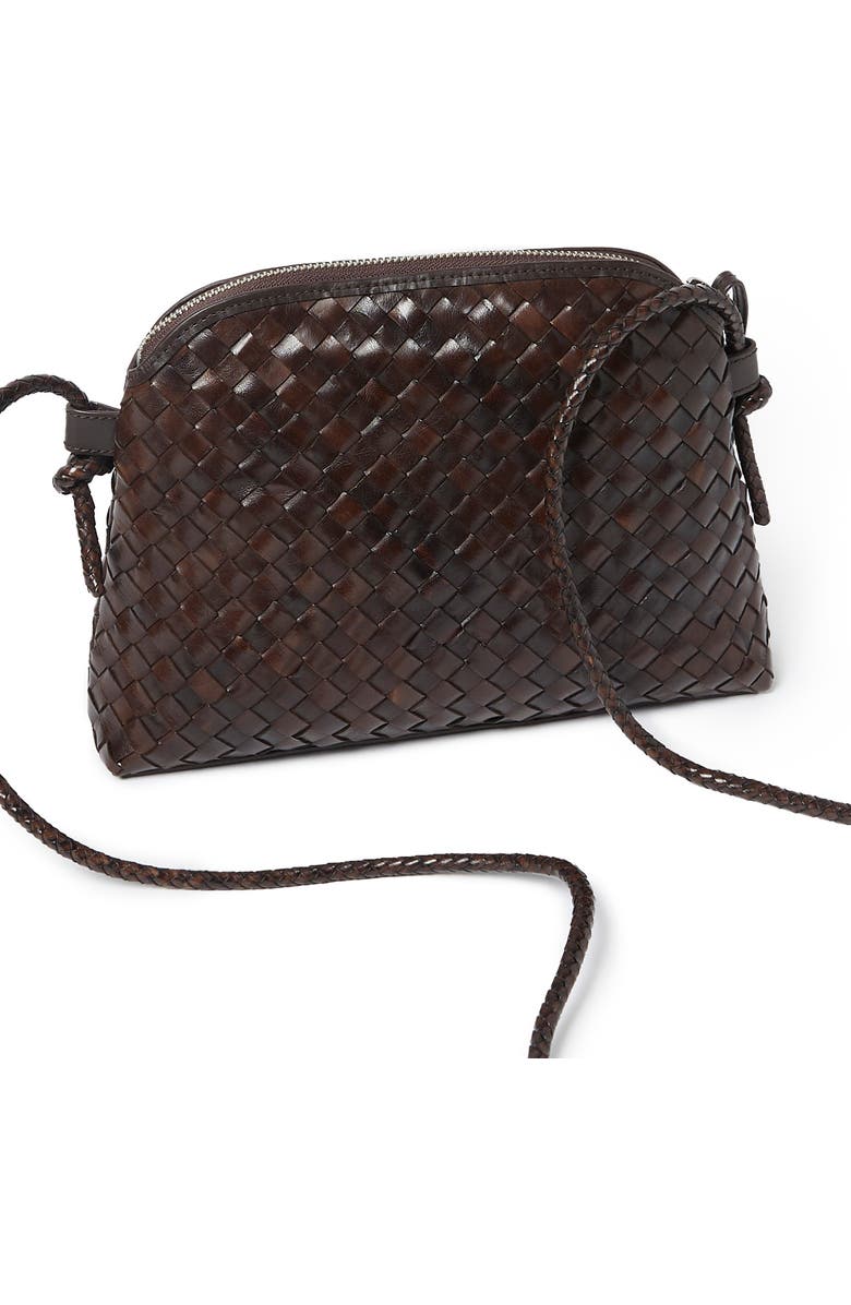 Loeffler Randall Mallory Woven Leather Crossbody Bag, Alternate, color,