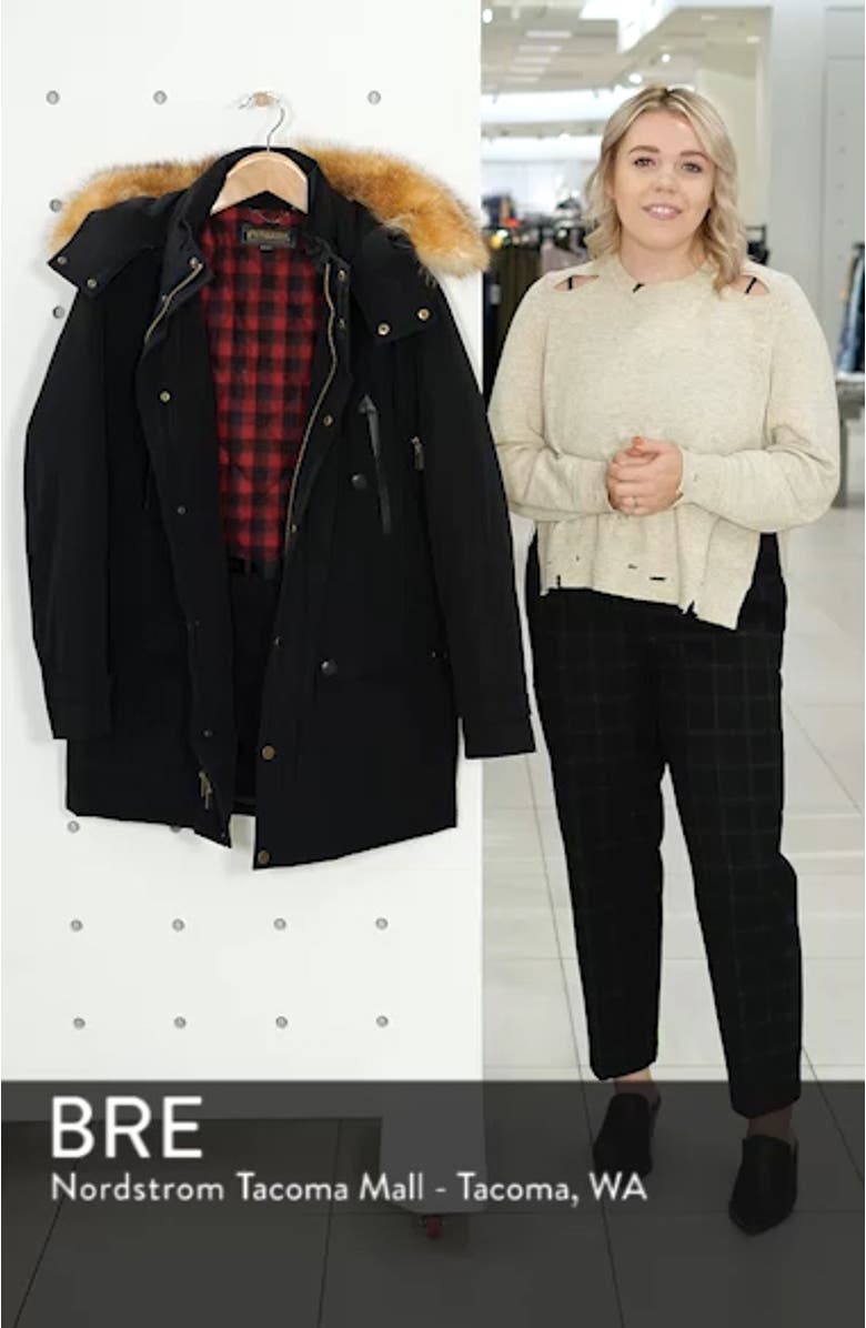 Signature Denver 650-Fill Power Down Parka with Genuine Raccoon Fur, sales video thumbnail