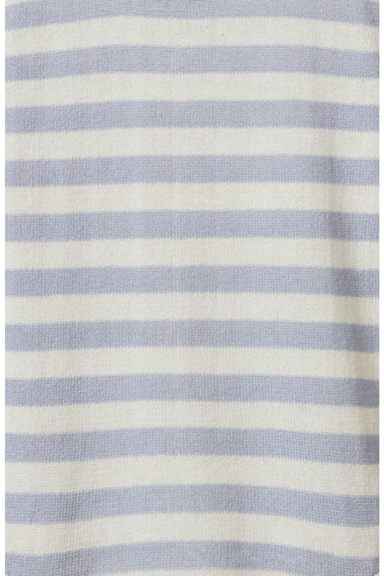 Ren Organic Cotton Knit Bodysuit, Alternate, color, ZEN BLUE SEA STRIPE