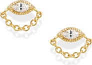 MOD + JO Simone Chain Stud Earrings