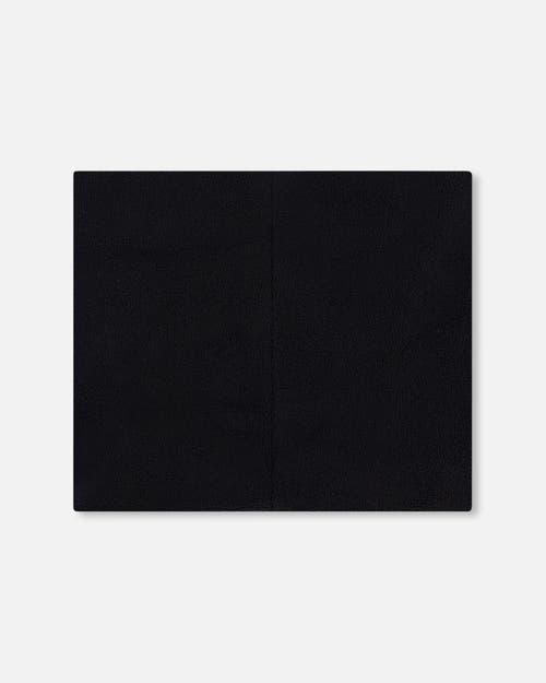 Deux Par Deux Kids Gender Inclusive Polar Fleece Neckwarmer In Black