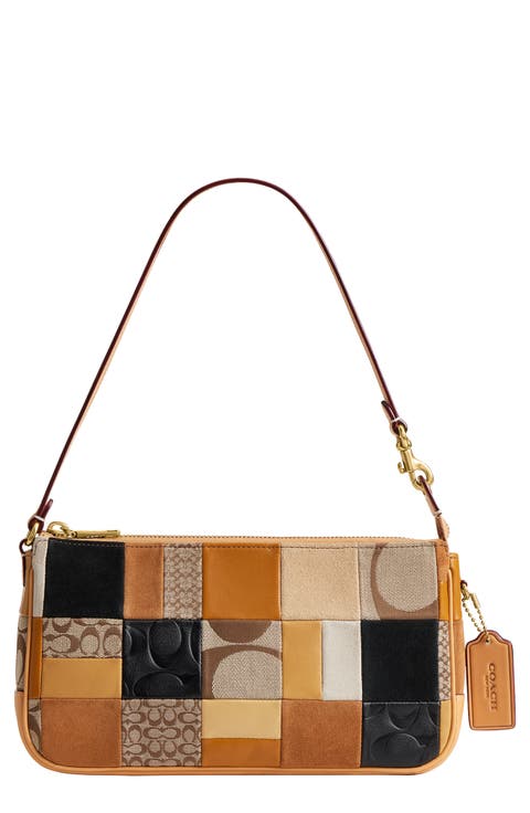 Plaza Patchwork Leather Shoulder Bag