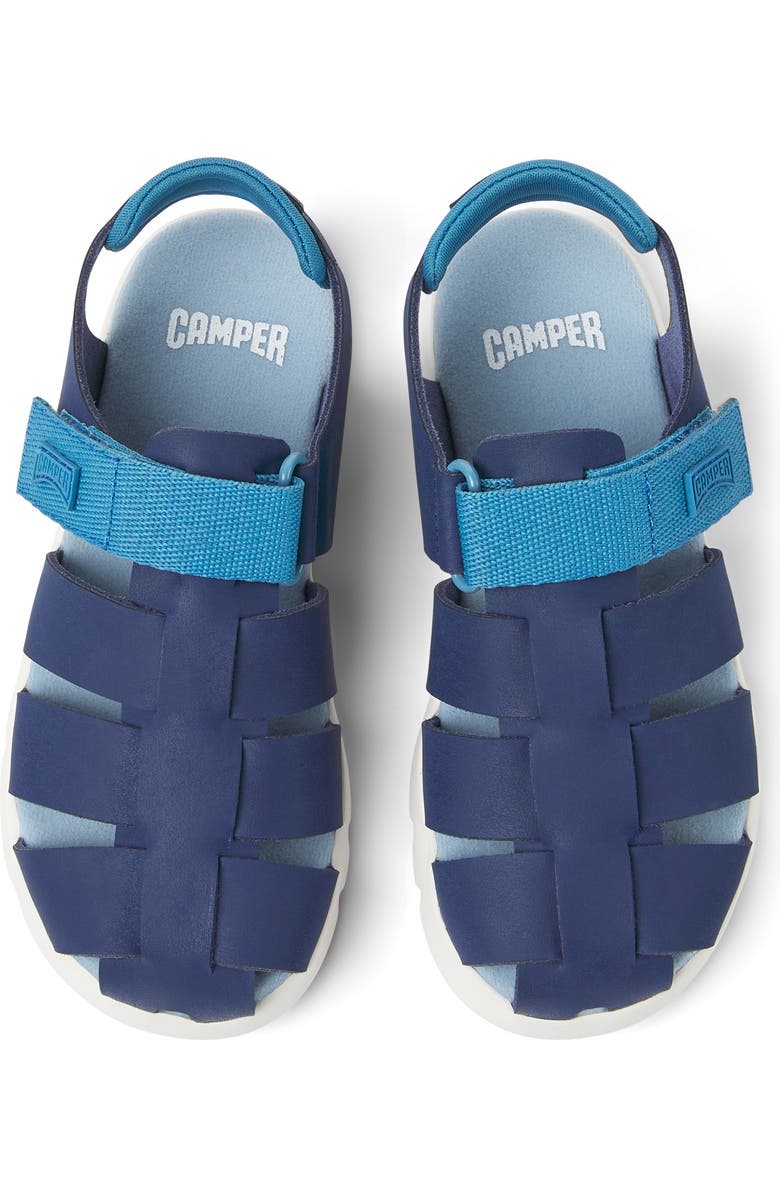 Camper Kids' Oruga Sandal, Alternate, color, Dark Blue