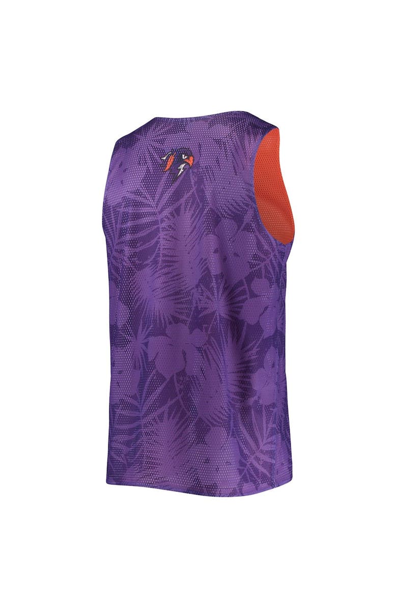FOCO Men's FOCO Purple/Orange Halifax Thunderbirds Reversible Mesh Tank Top, Alternate, color, Purple