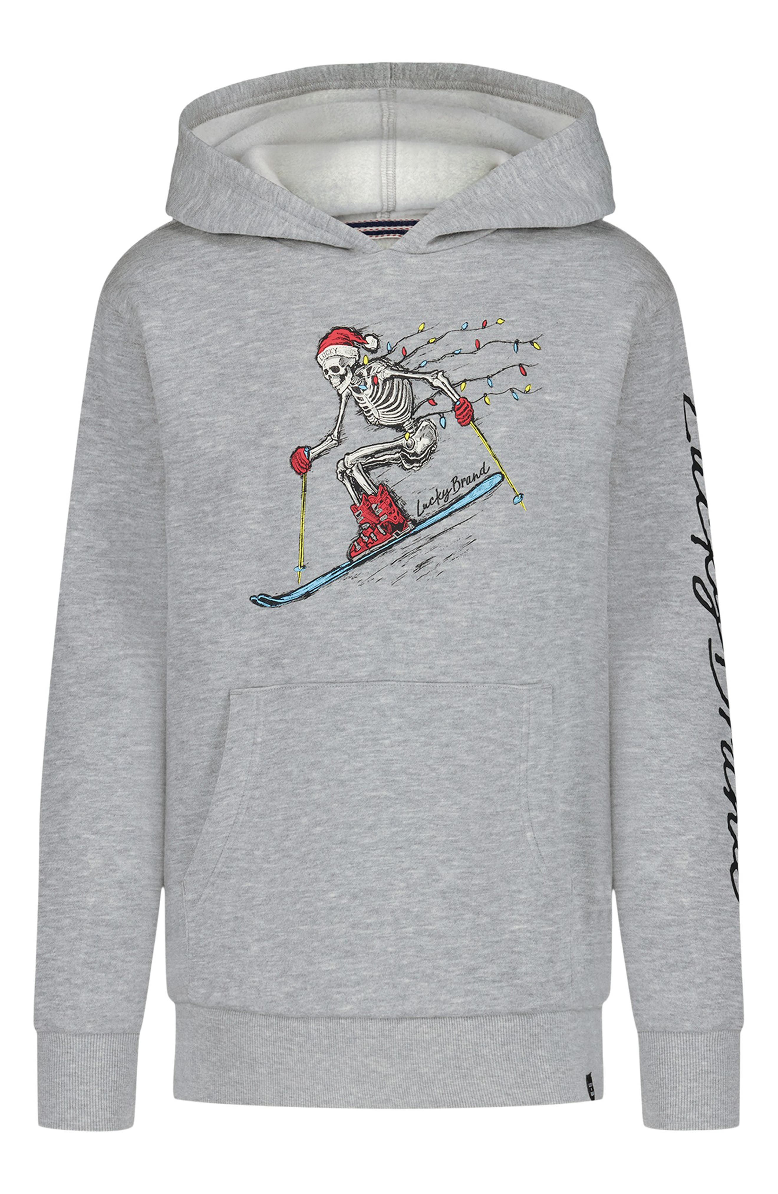 Lucky Brand Kids' Skelly Ski Hoodie