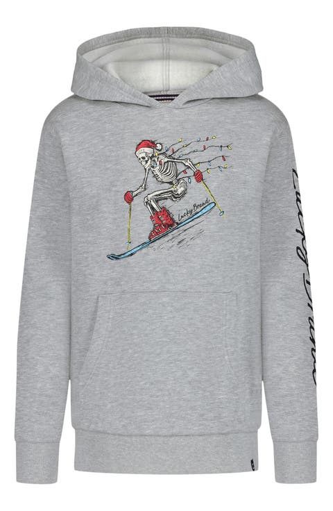 Kids' Skelly Ski Hoodie (Big Kid)