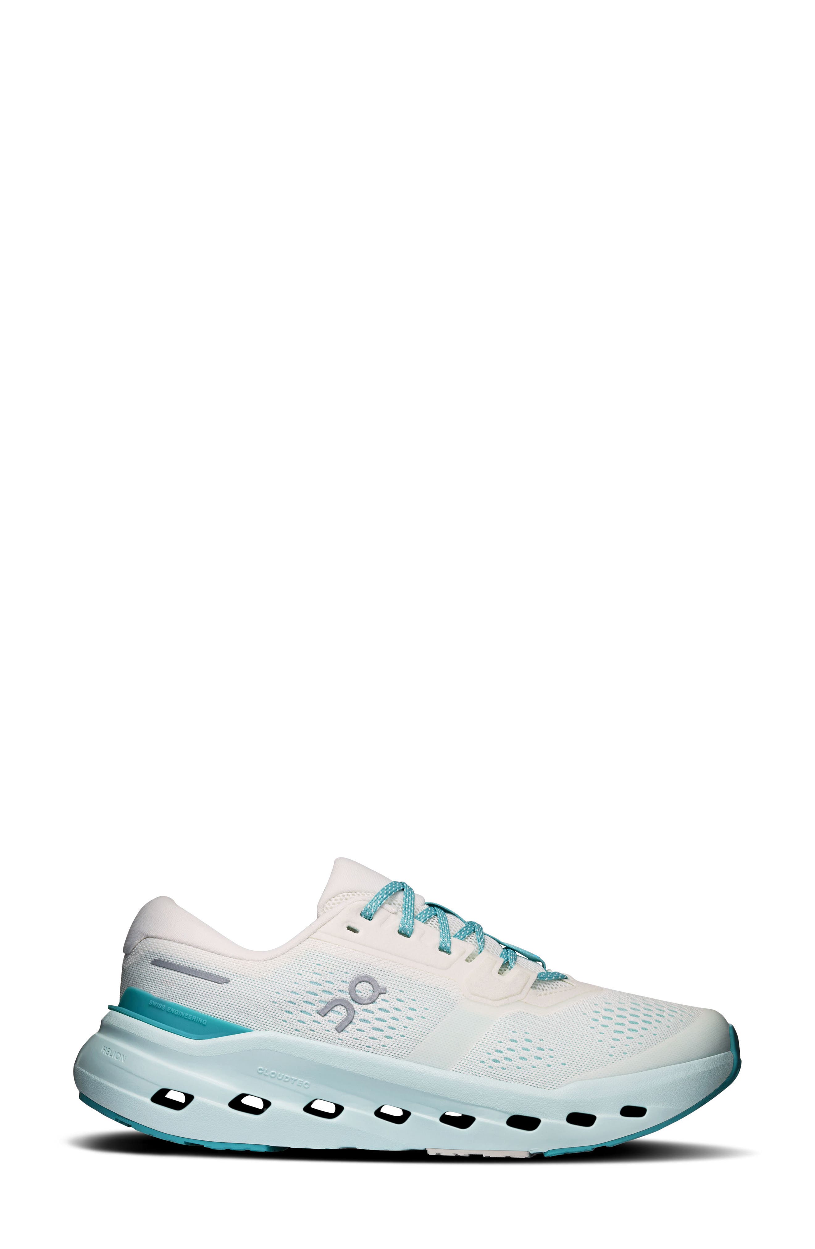 Cloudrunner 3 Running Shoe, Alternate, color, IVORY/ AQUAMARINE