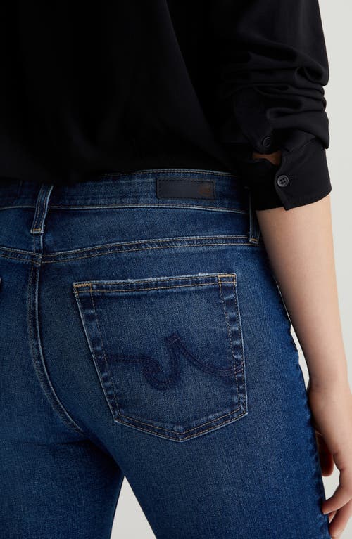 Ag Farrah Mid Rise Crop Bootcut Jeans In Forgotten