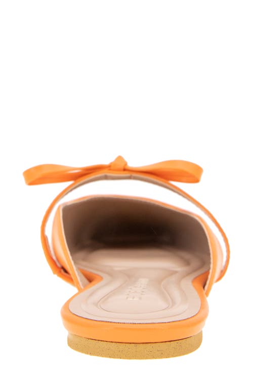 Bcbgeneration Hildana Bow Mule In Mandarin